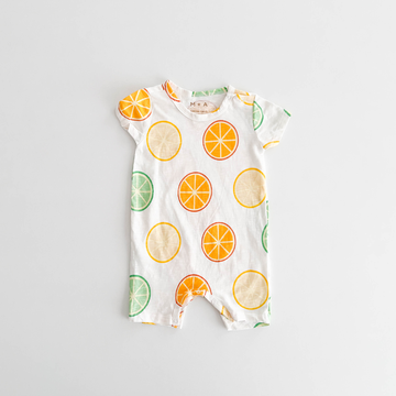 CITRUS PATTERNED JUMPSUIT