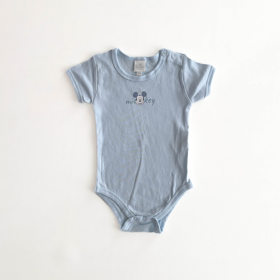 DISNEY BABY BLUE ONESIE