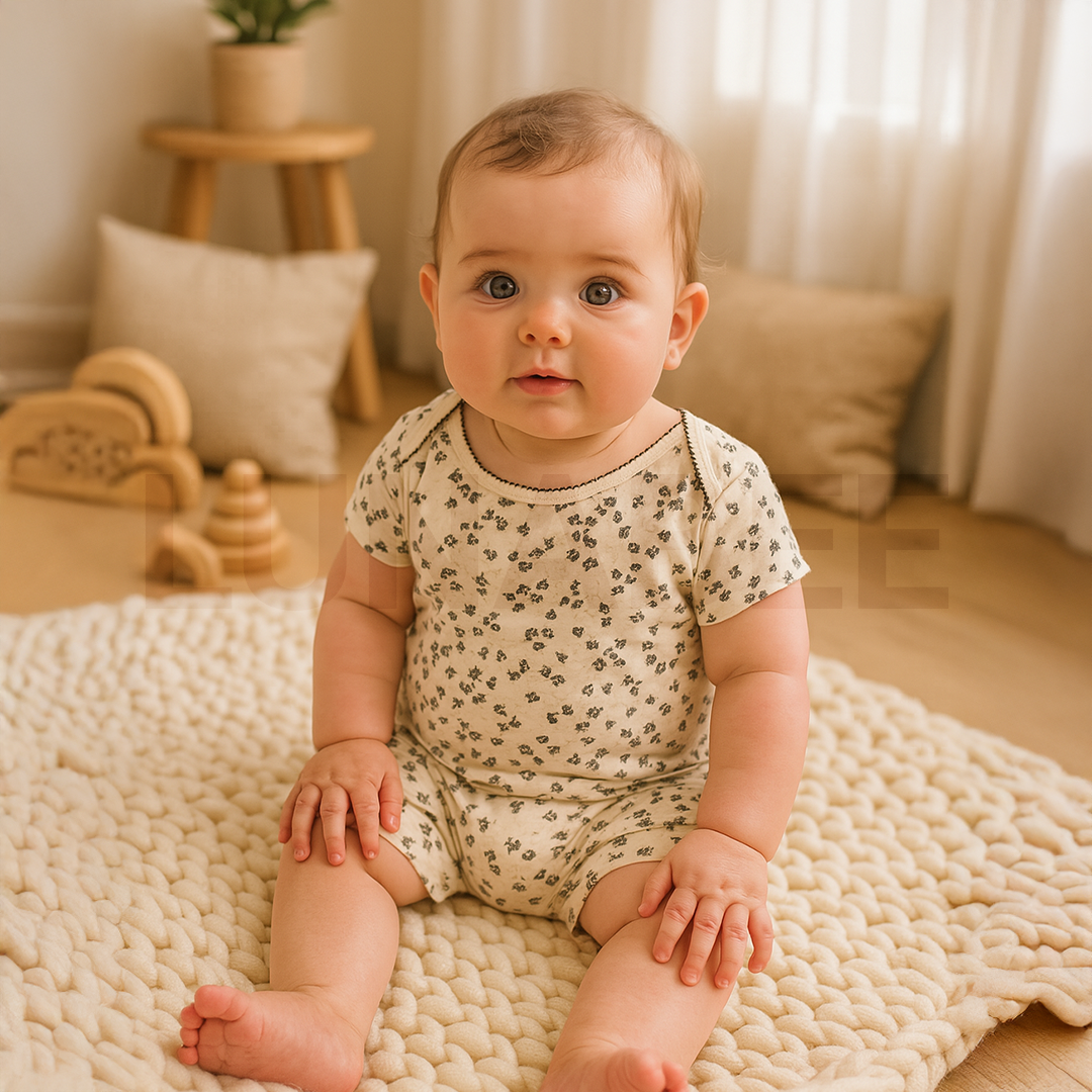 OFF WHITE FLORAL JUMPSUIT