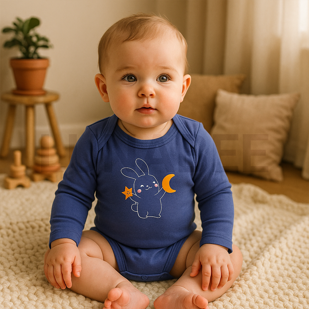 COOL BLUE PRINTED ONESIE