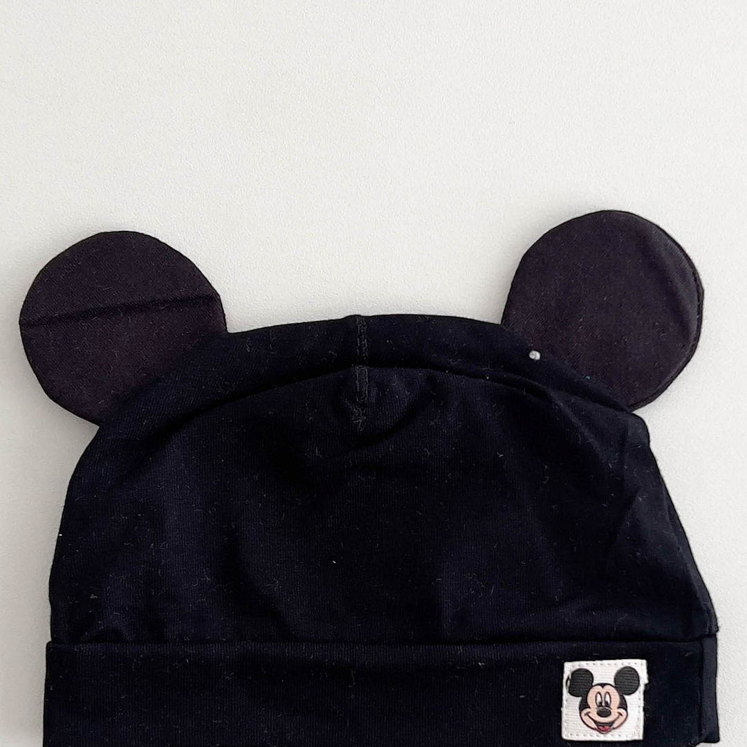 BLACK MICKEY CAP