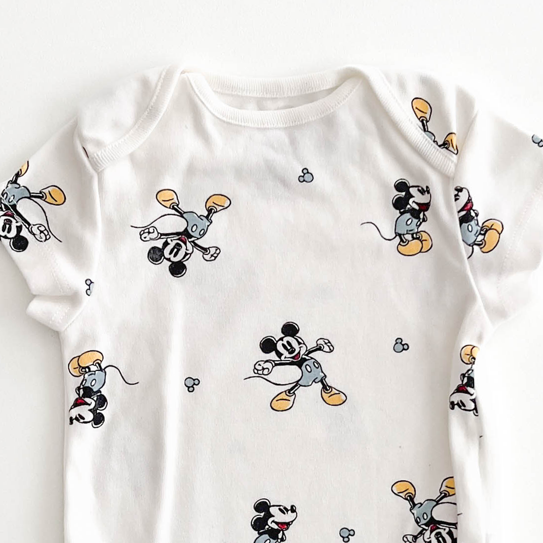 DISNEY BABY MICKEY MOUSE ONESIE