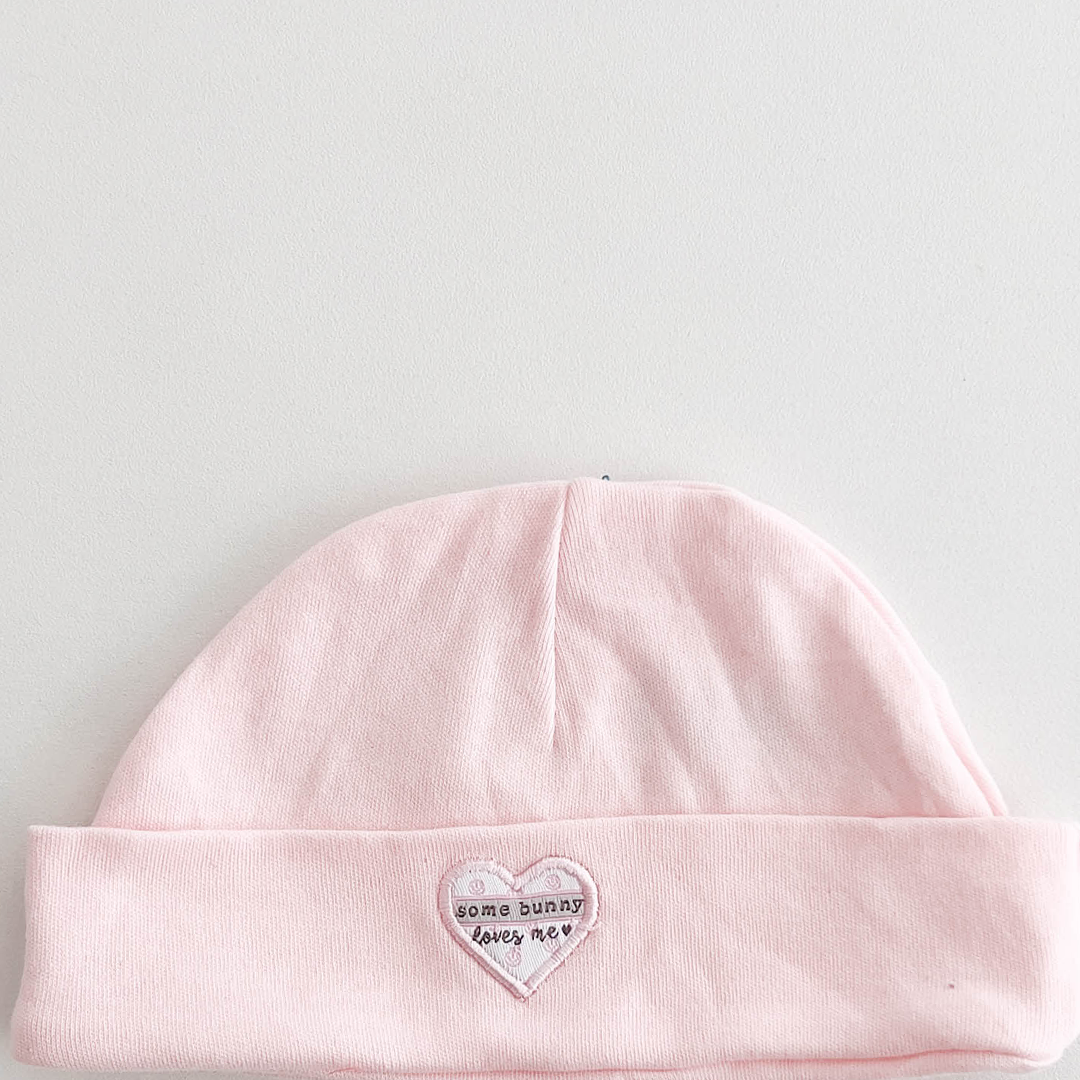 BABY PINK COTTON CAP