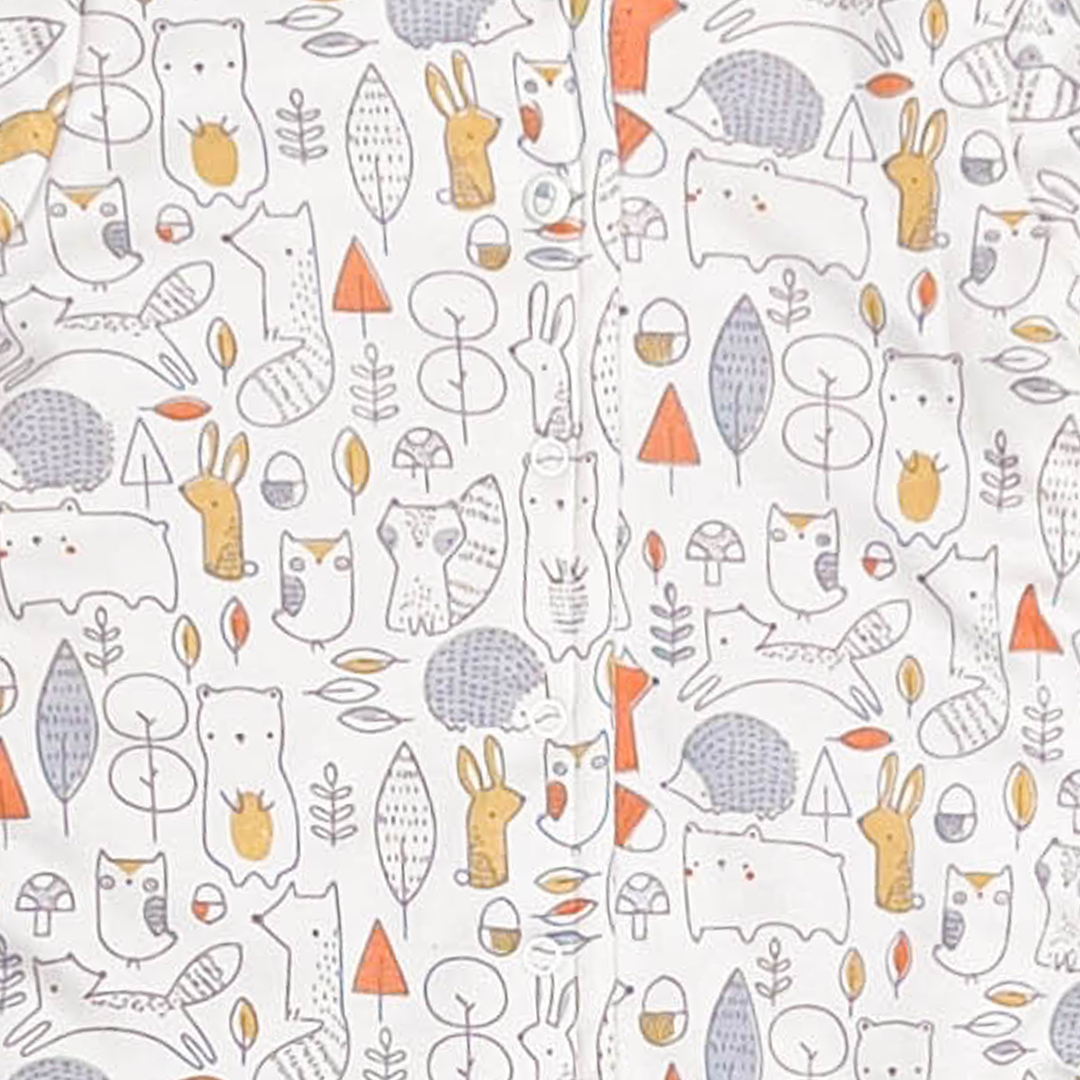 AUTUM PRINTED TOG SLEEPSUIT