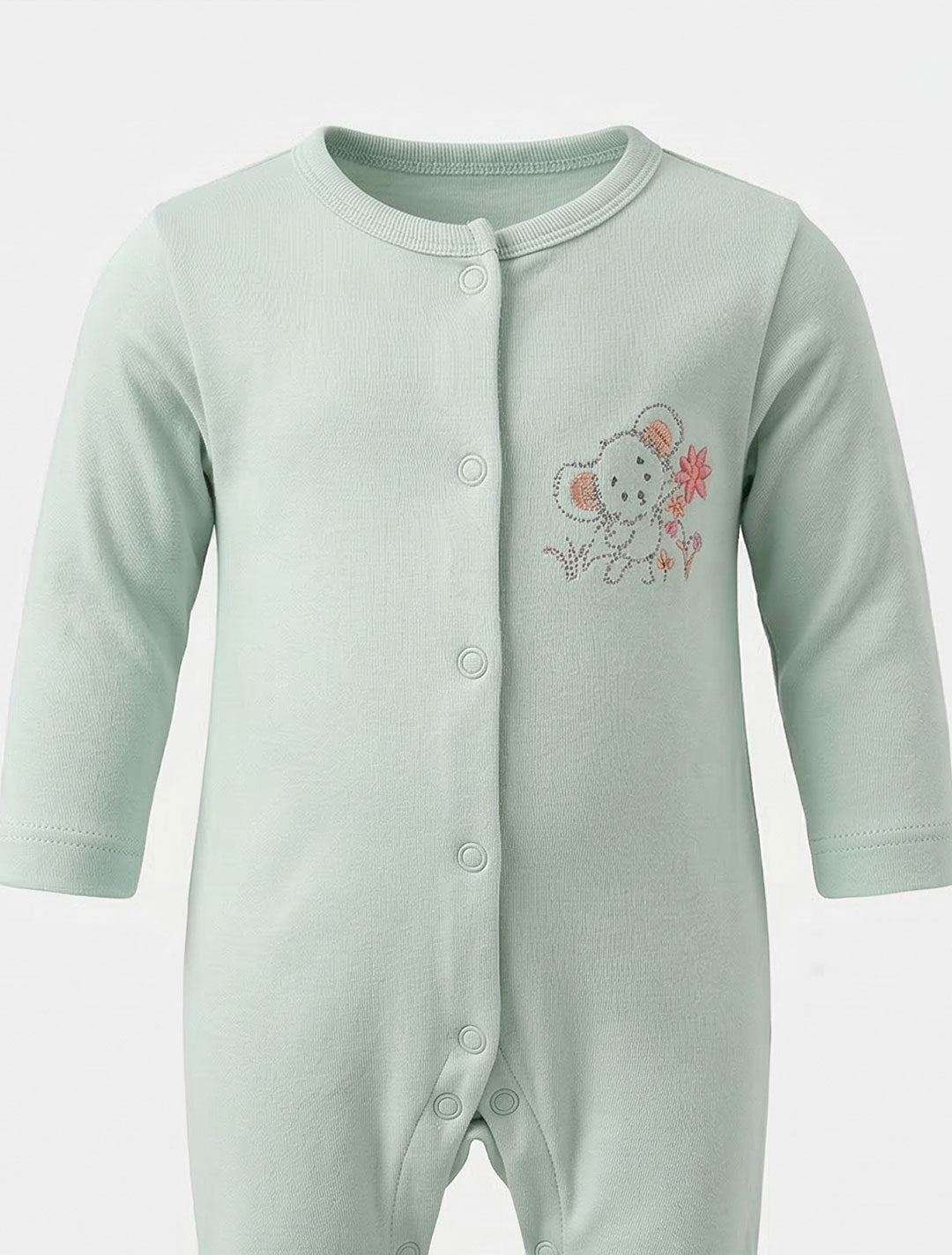 PISTACHIO GREEN SLEEPSUIT