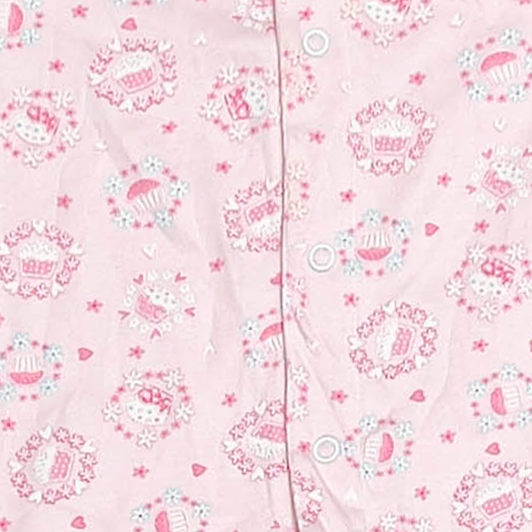 PINK CUPCAKE PATTERNED JUMPSUIT