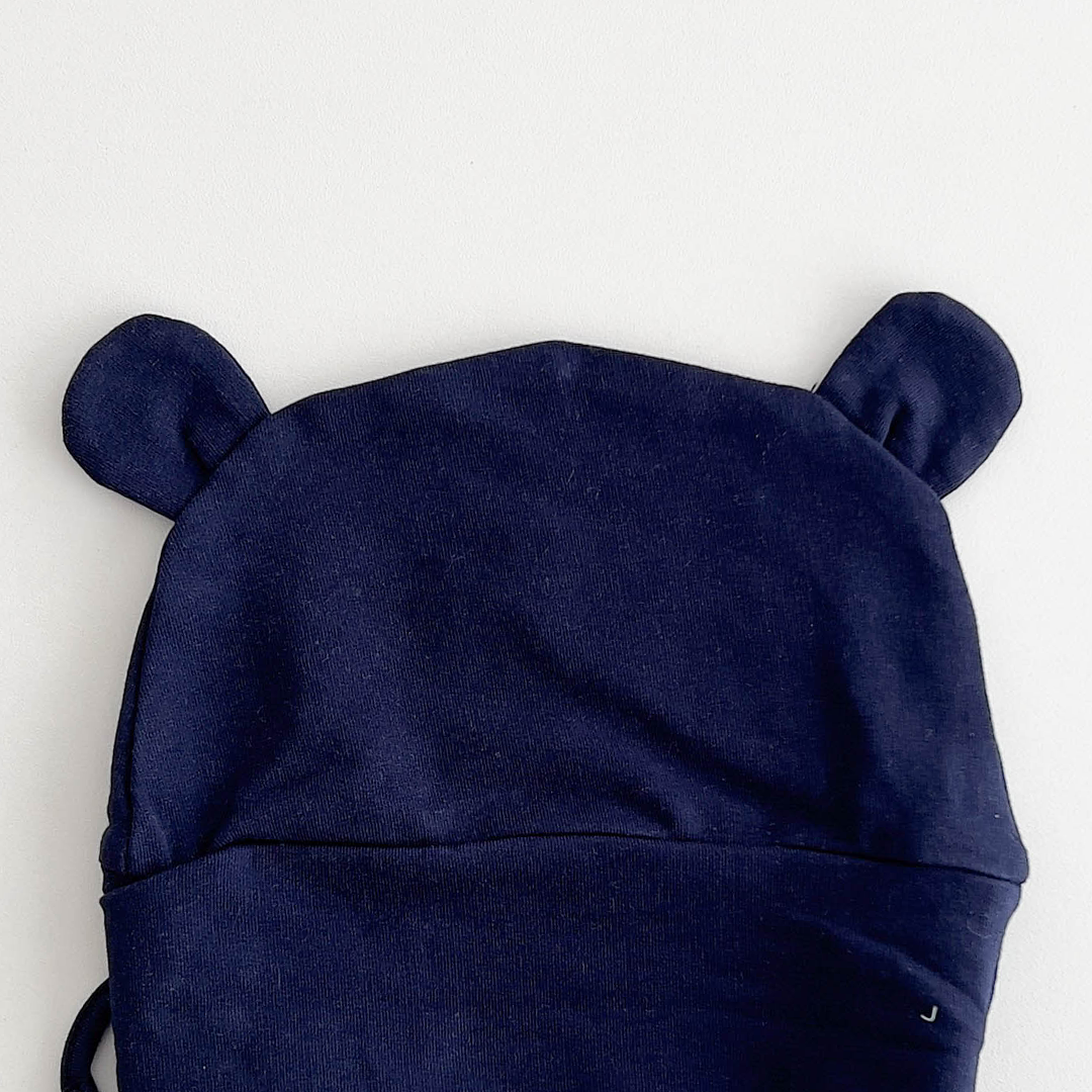 NAVY BLUE BUNNY EAR CAP