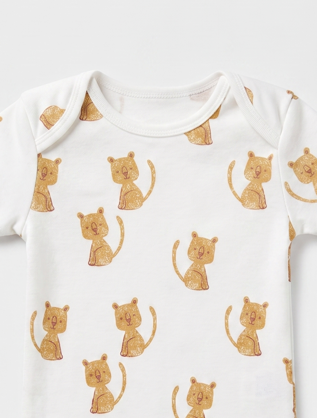 ANIMAL PRINTED ONESIE