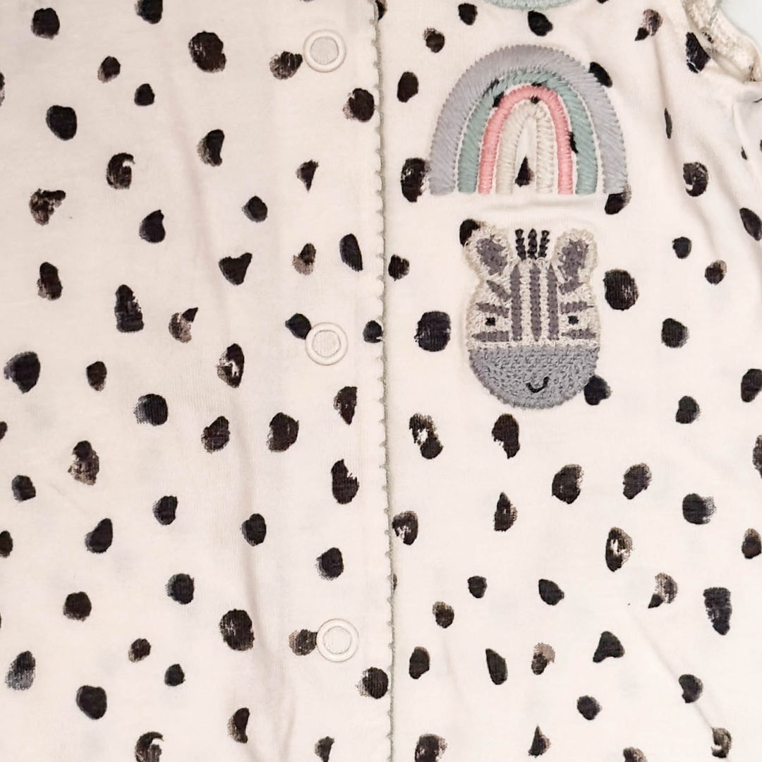 OFF WHITE PRINTED JUMPSUIT