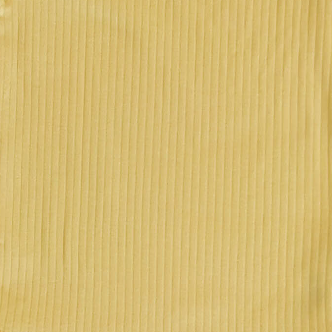 YELLOW RIBBED GIRLS ONESIE