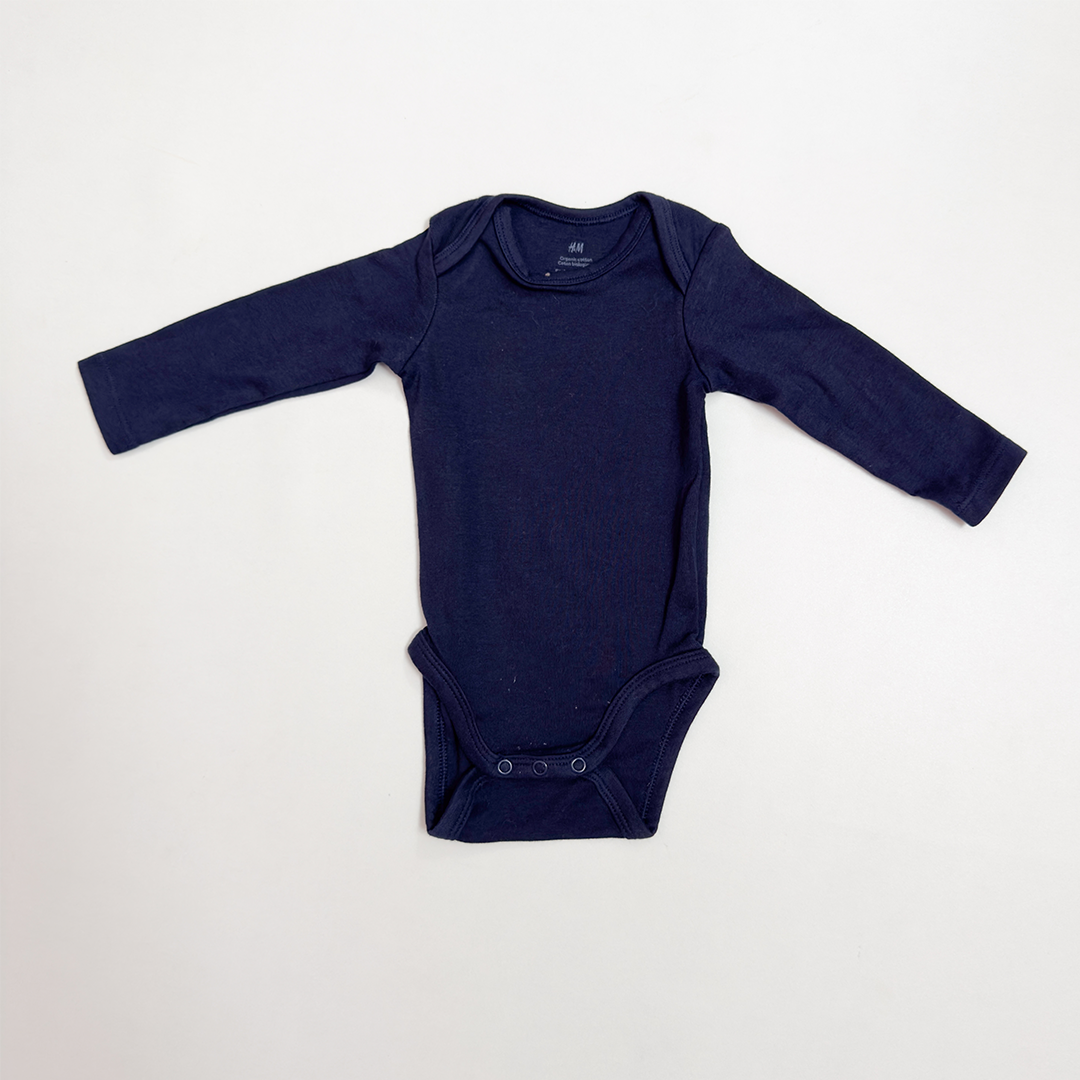 NAVY BLUE FULL SLEEVE ONESIE