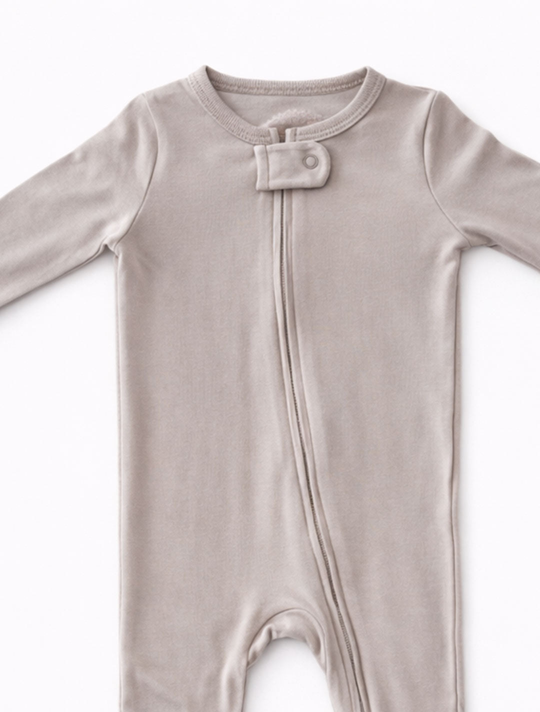 oatmeal coloured plain sleepsuits