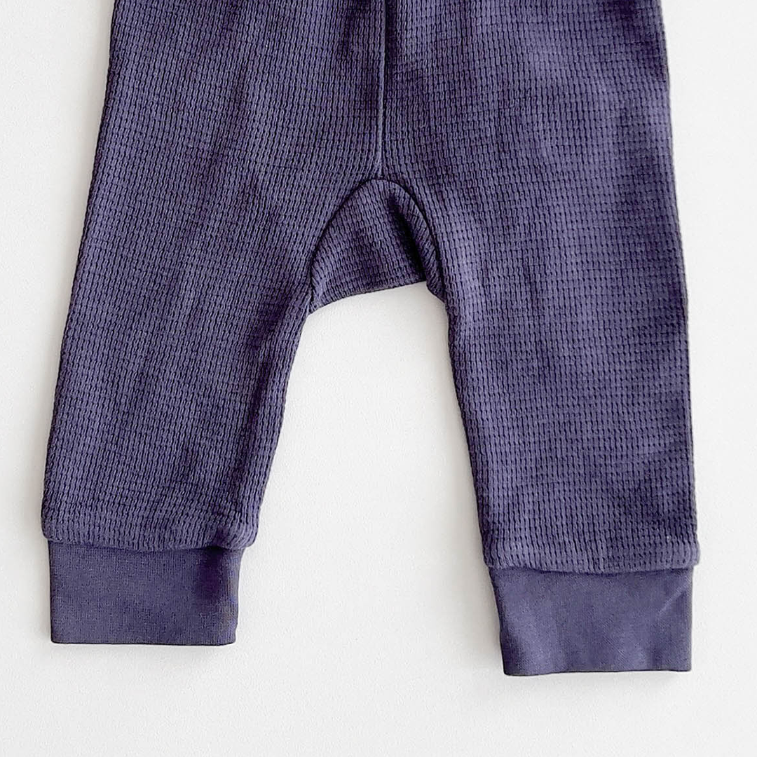 NAVY BLUE KNIT PANTS