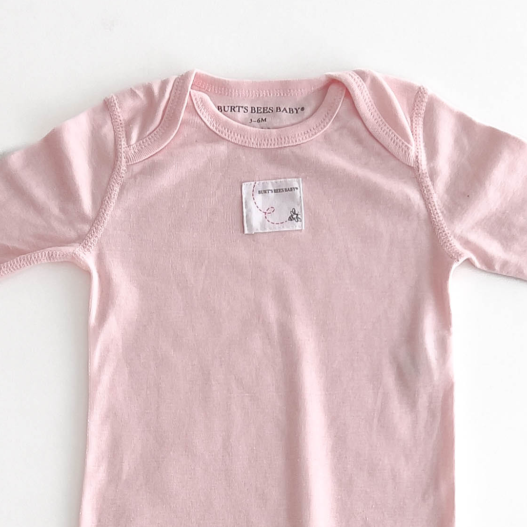 PINK PLAIN SLEEPSUIT