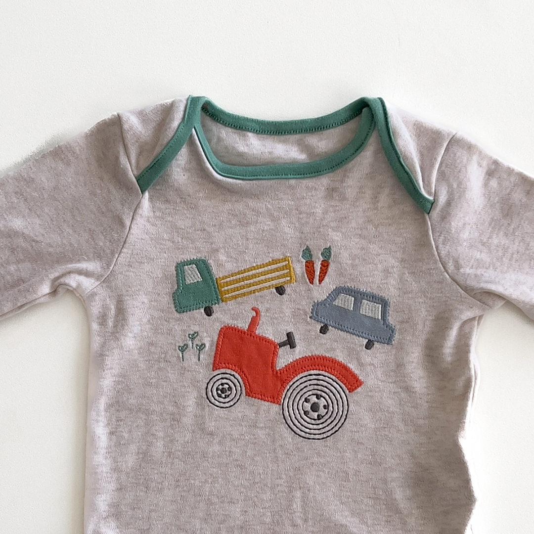 MOTHERCARE CAR PATTERNED ONESISE