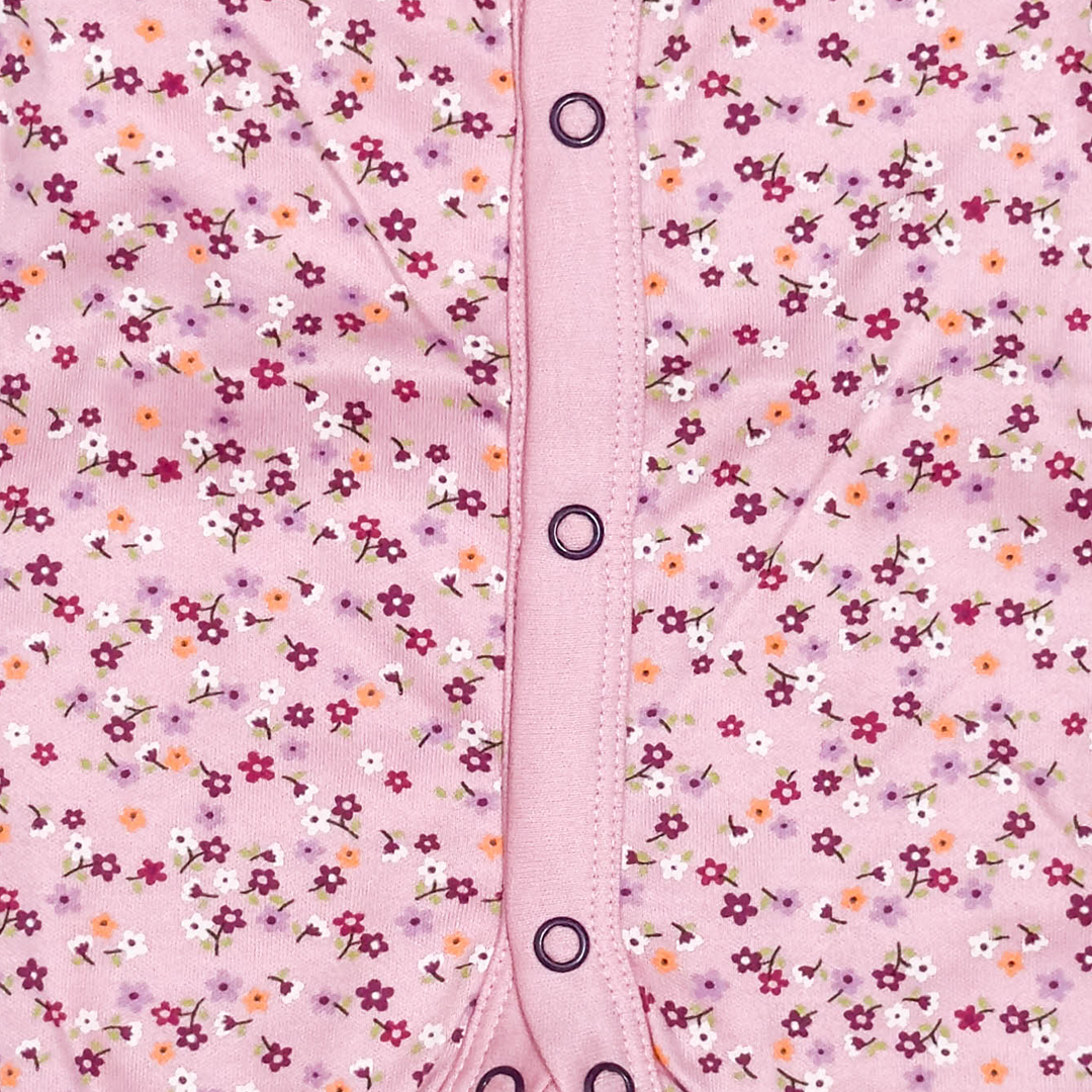 PINK FLORAL PRINTED JUMPSUIT