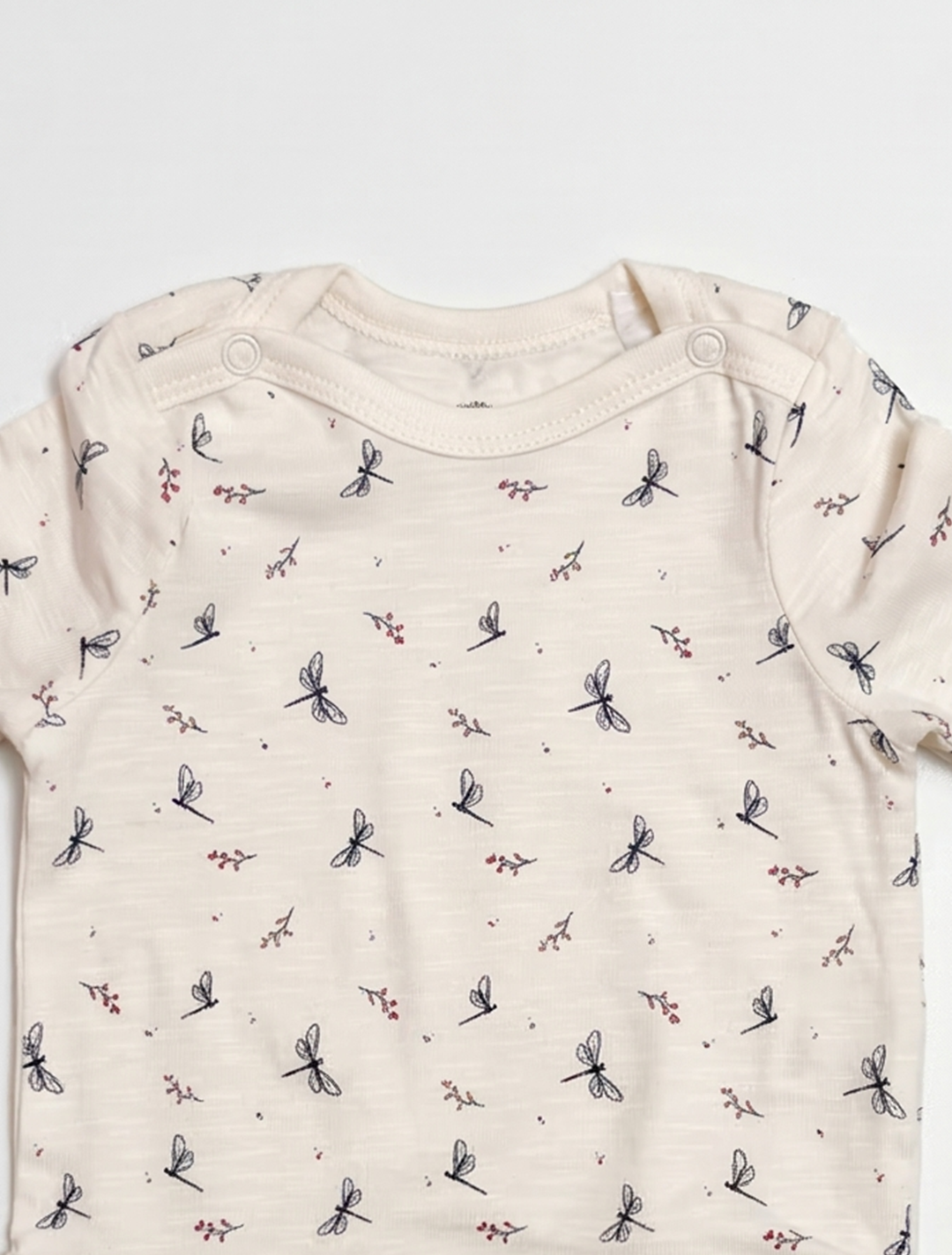 OFF WHITE PRINTED ONESIE