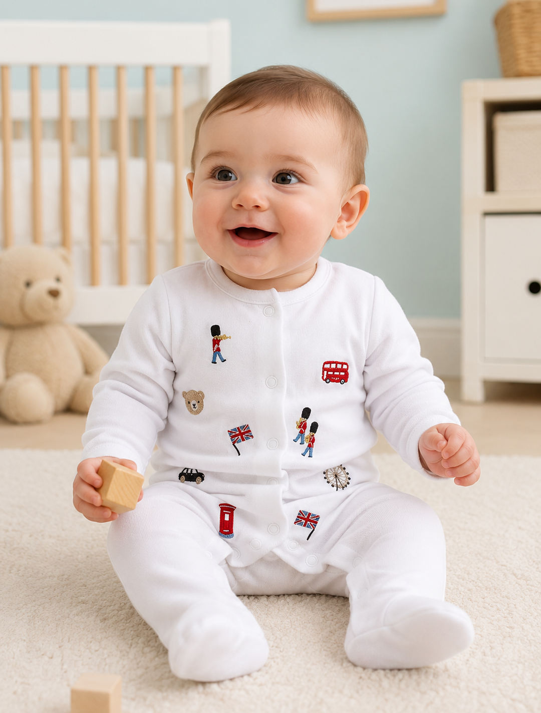White london theme sleepsuit