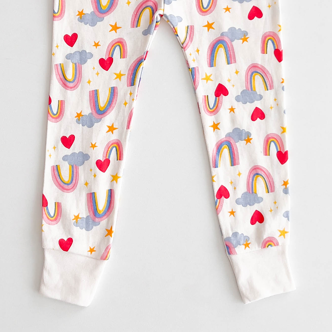 RAINBOW PATTERNED PANTS