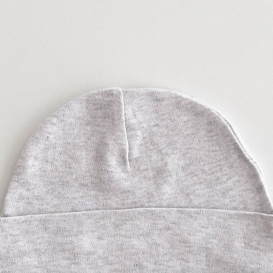 LIGHT GREY PLAIN CAP