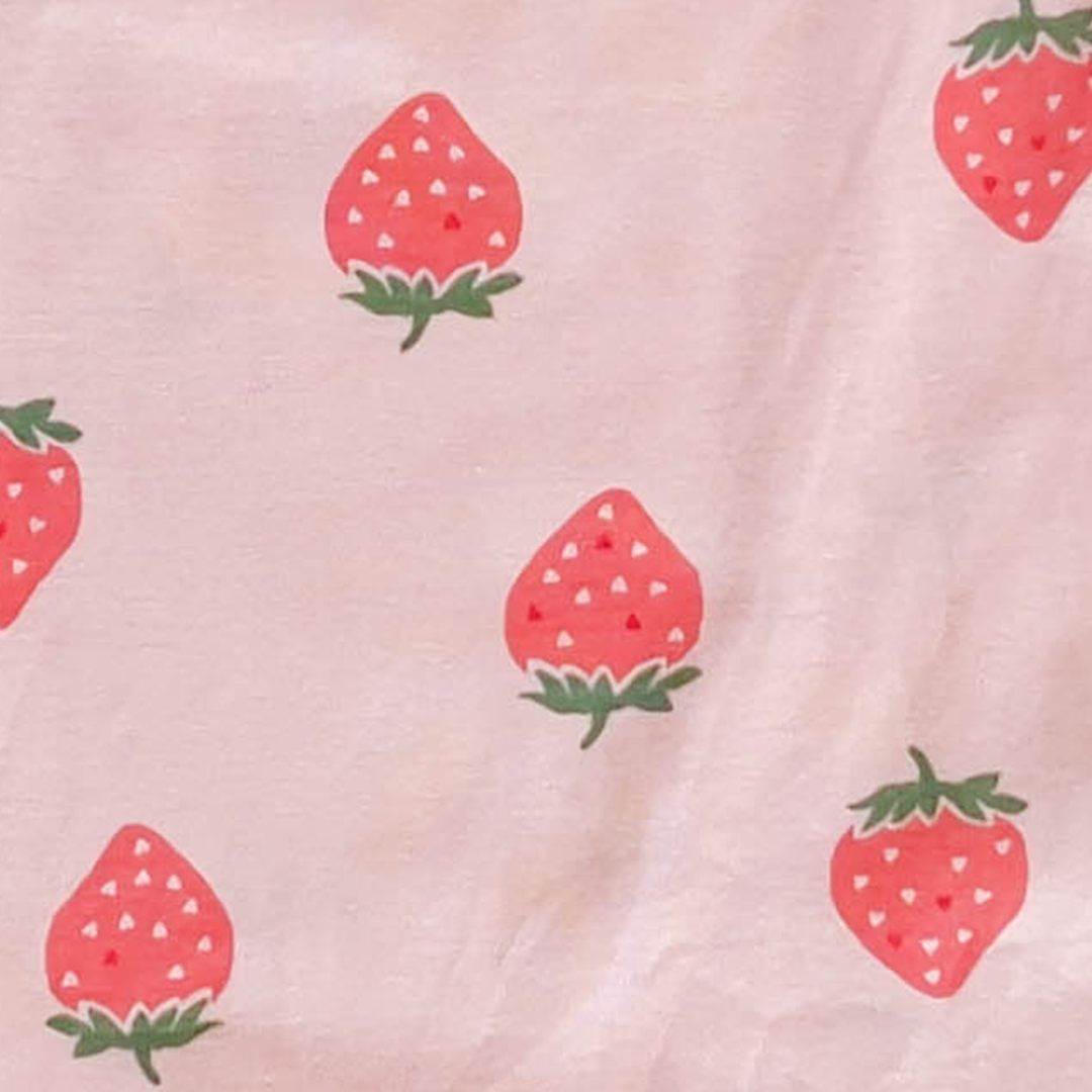 STRAWBERRY PATTERNED ONESIE