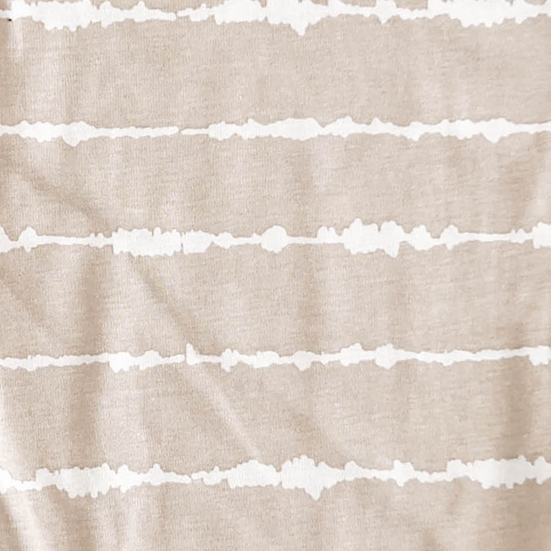 PASTEL LINED COTTON ONESIE