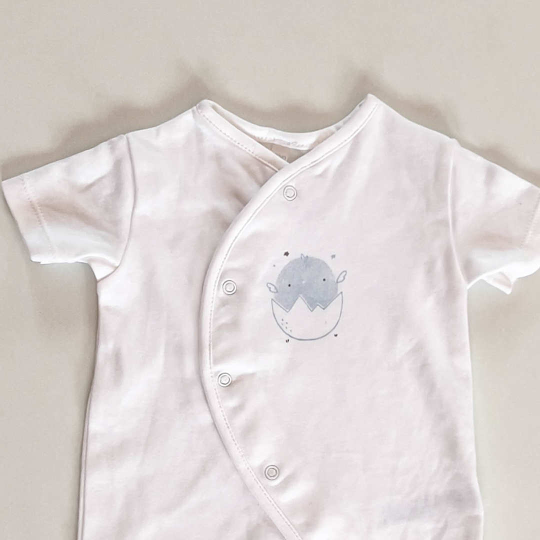 WHITE PRINT JUMPSUIT