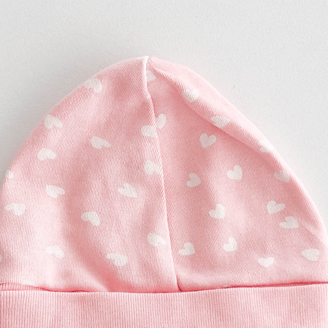 PINK LOVE PRINTED CAP