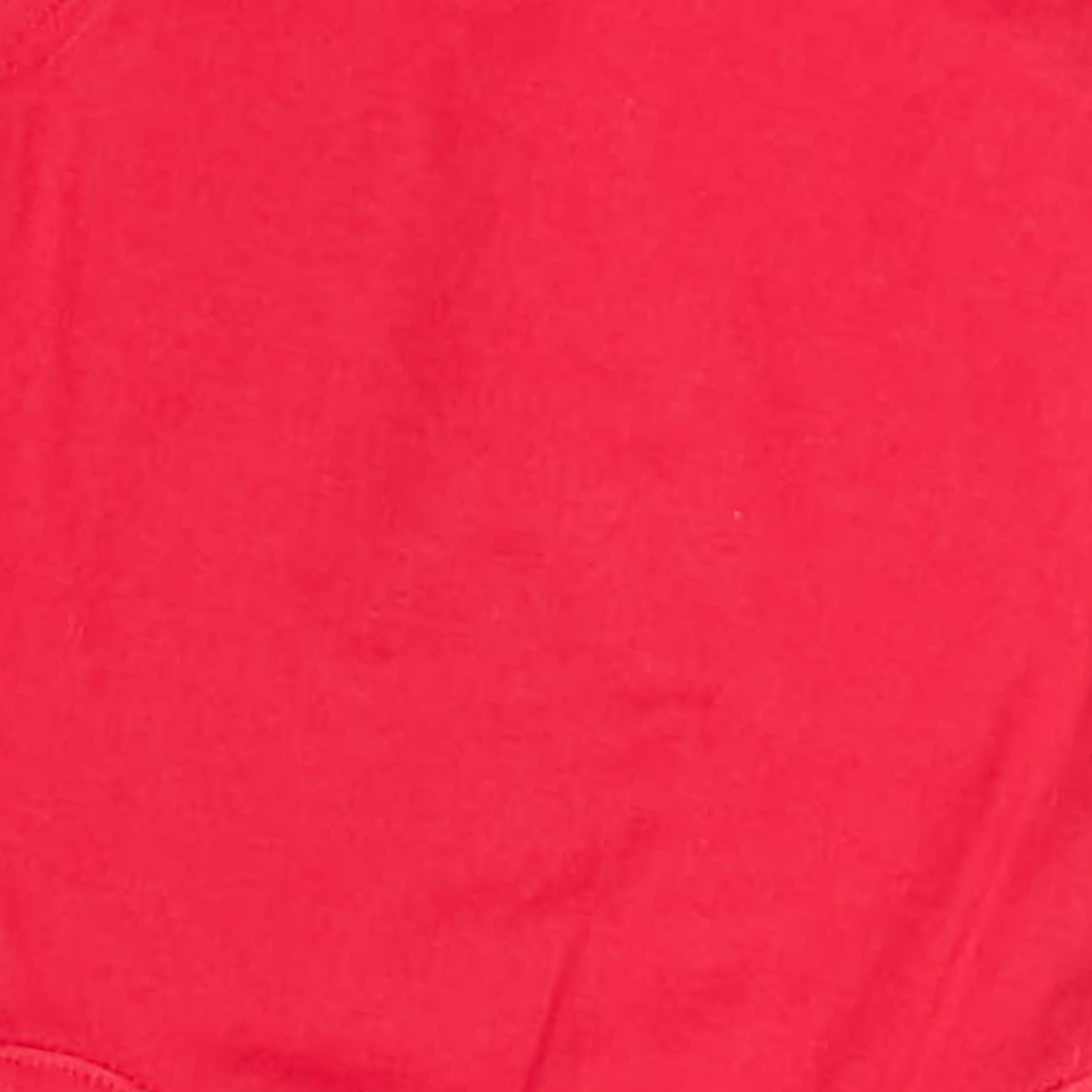 RED SLEEVELESS ONESIE