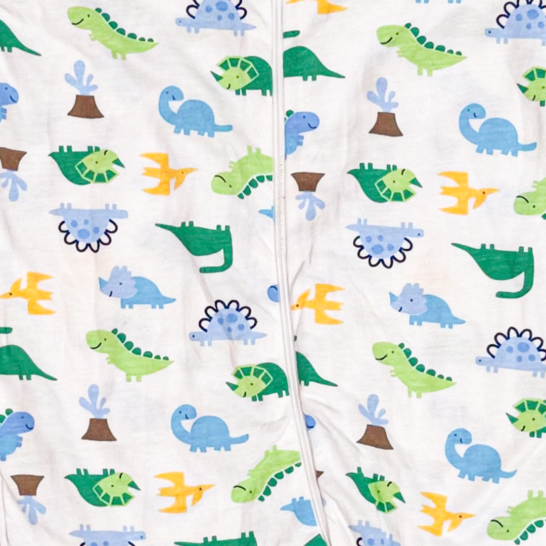 DINO PRINTED SLEEPSUIT