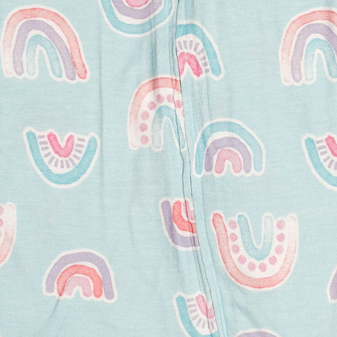 BLUE RAINBOW VISCOUS JUMPSUIT