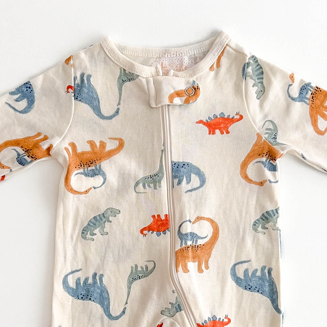 DINOSAURE PRINTED SLEEPSUIT