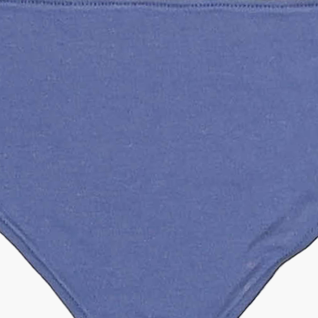 SOLID BLUE COLOUR BANDANA BIB