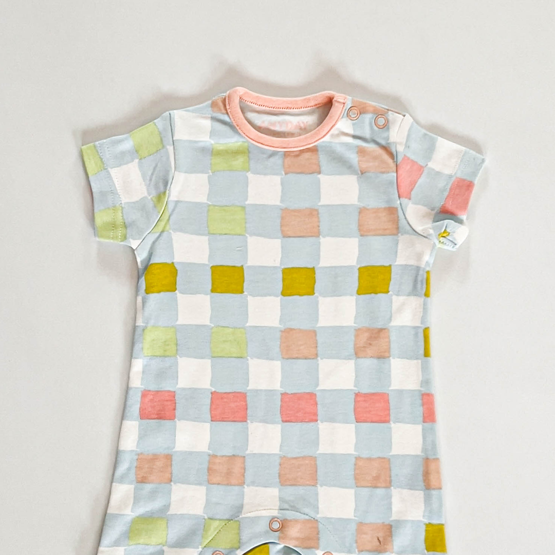 MULTICOLOURED PATTERNED JUMPSUIT