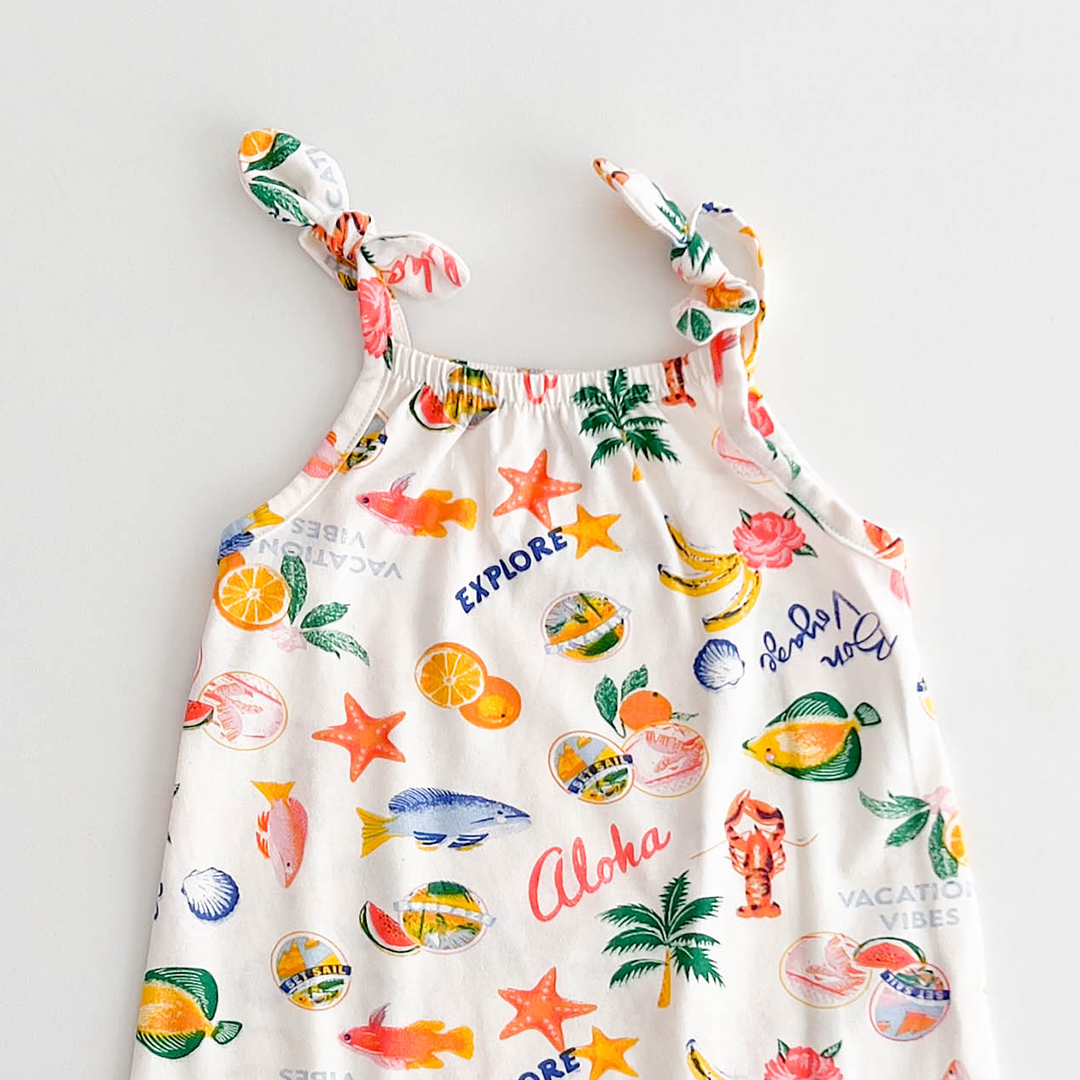 MULTICOLOURED PRINTED FANCY JUMPSUIT