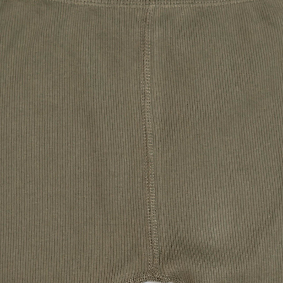 OLIVE GREEN RIBBED PANTS