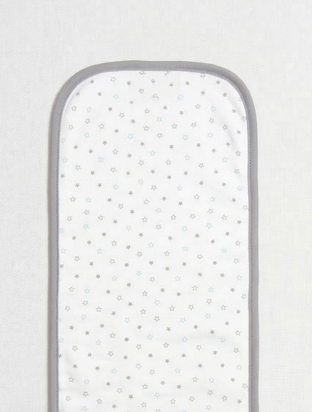 WHITE PRINTED BURP CLOTH