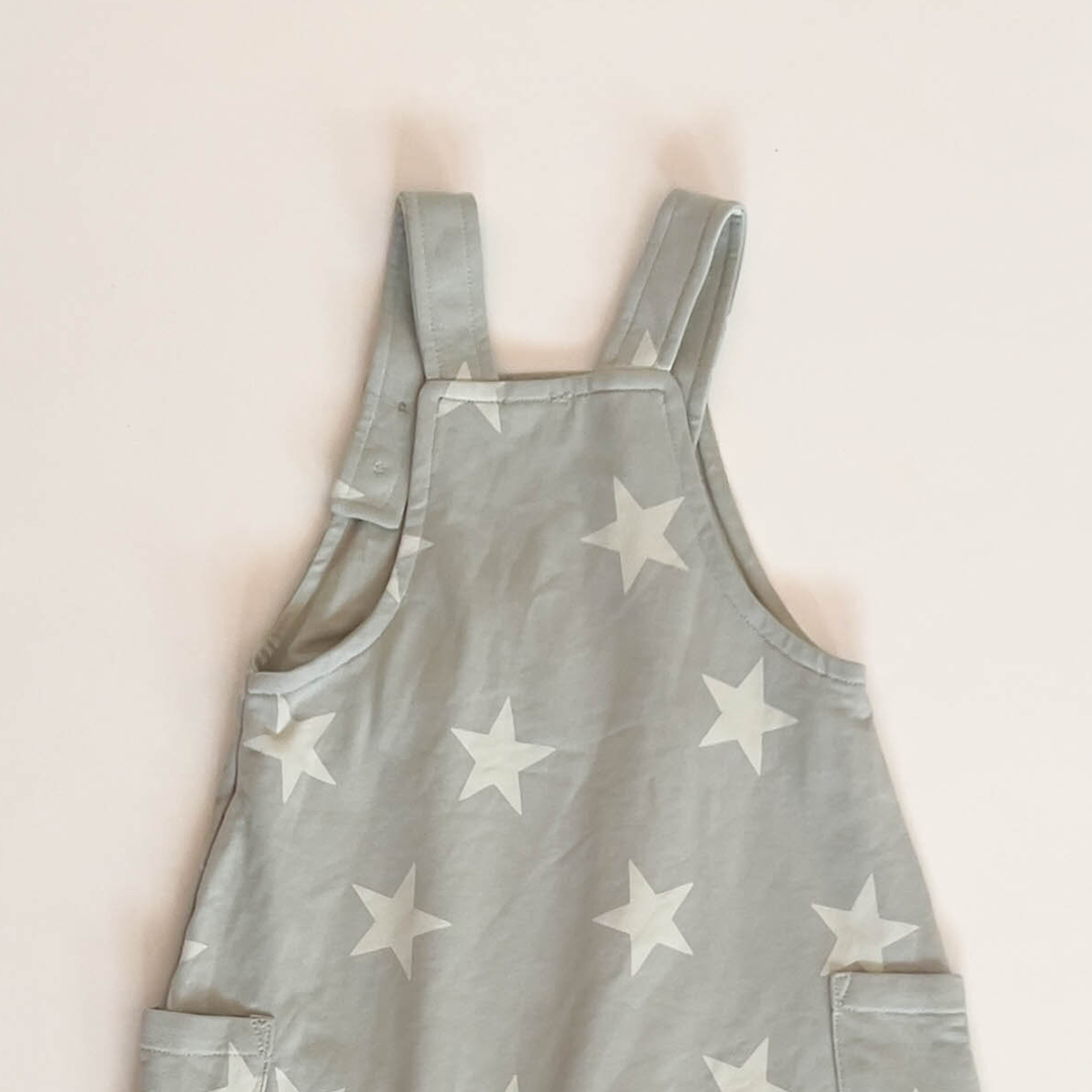 STAR PATTERNED GREEN DUNGAREE