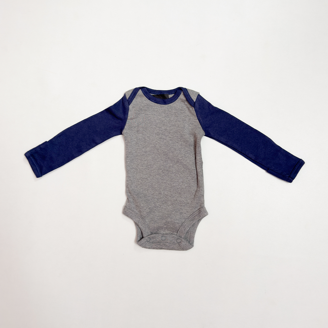 GREY BLUE ONESIE