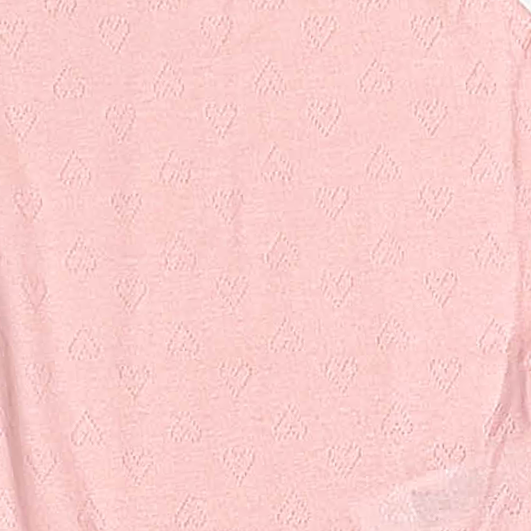 PEACH POINTELLE ONESIE