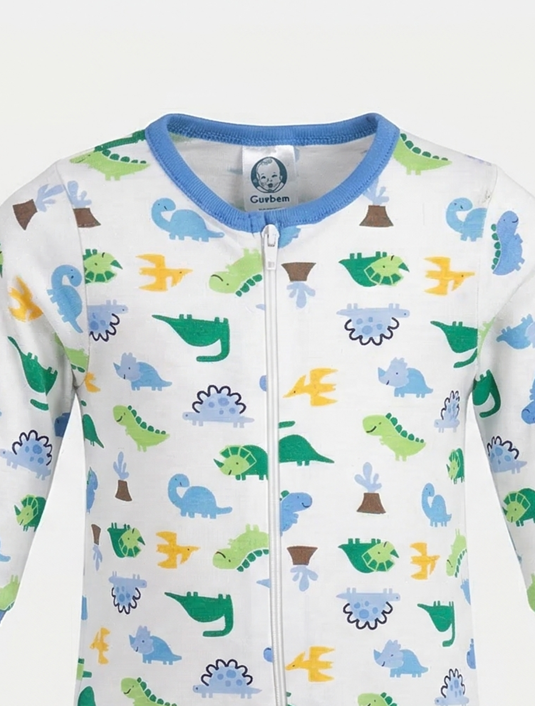 DINO PRINTED SLEEPSUIT