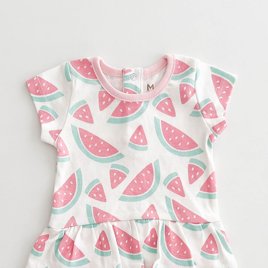WATERMELON PATTERNED SUNSUIT