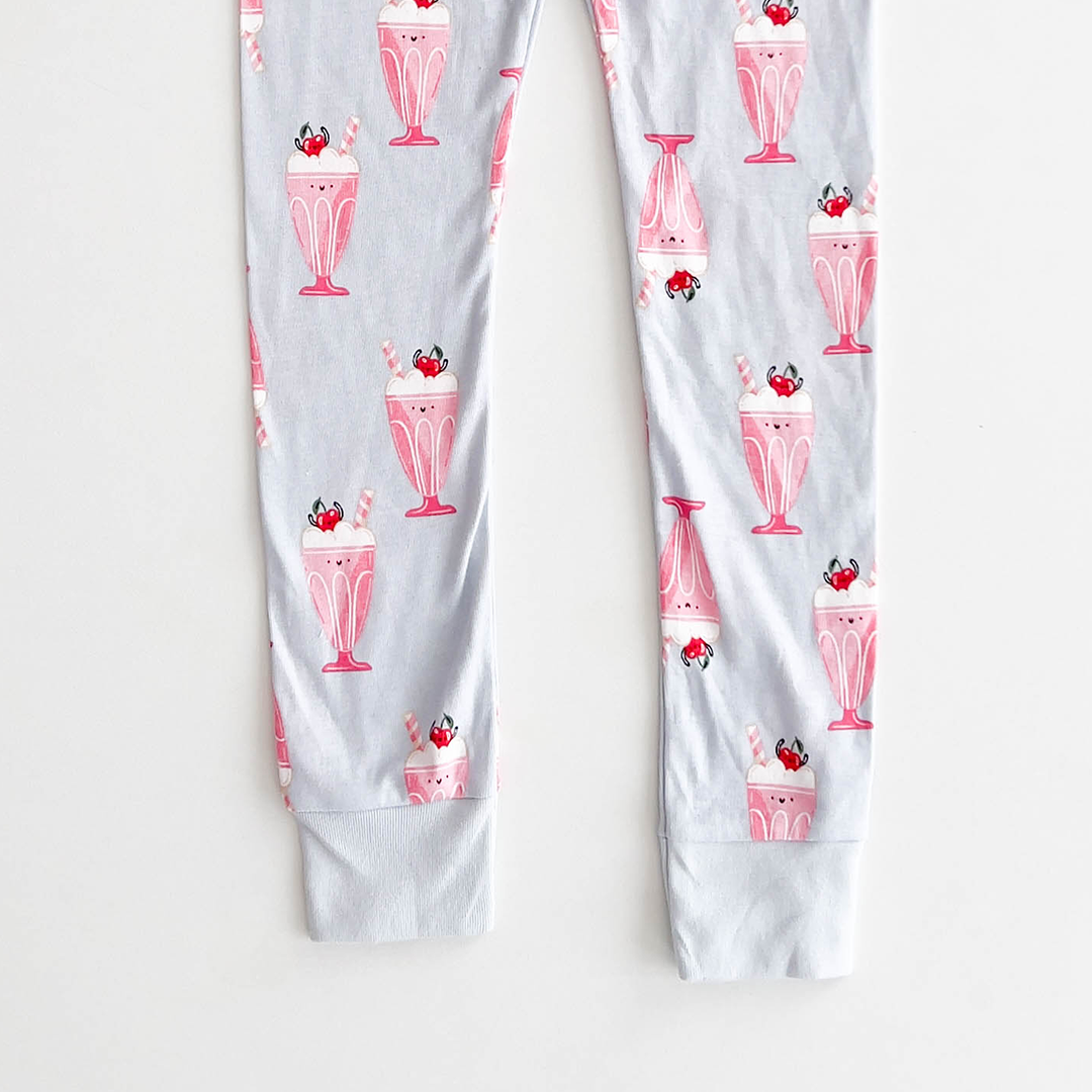 BLUE ICE CREAM PRINT PANT