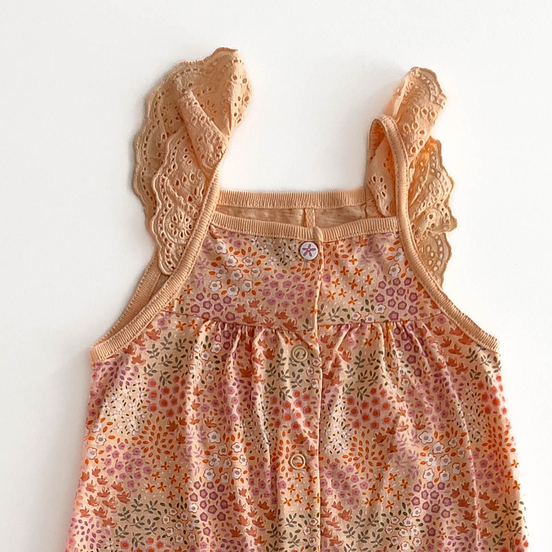 NEXT BABY PEACH ORANGE JUMPSUIT