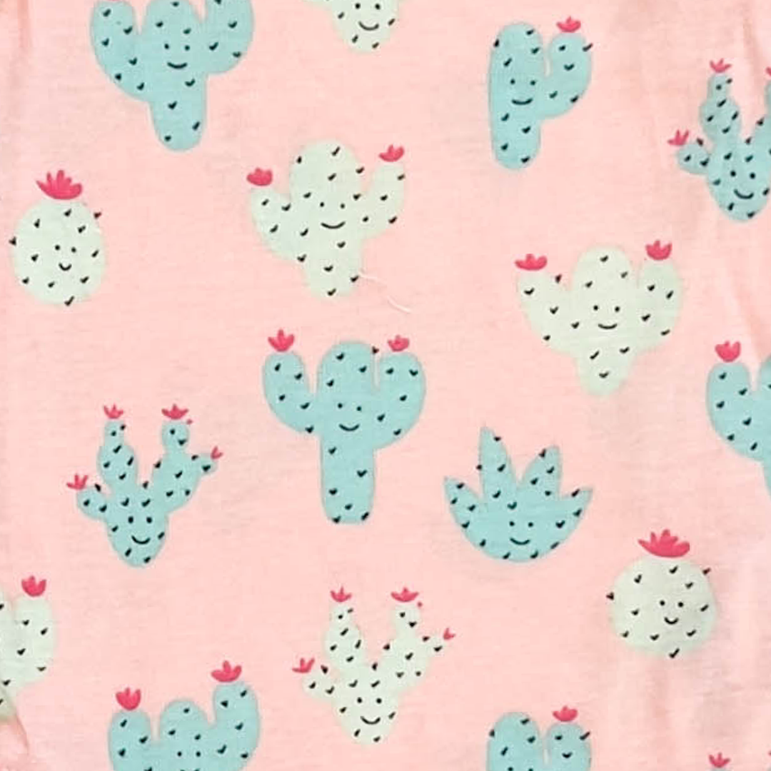 PEACH CATUS GIRLS ONESIE