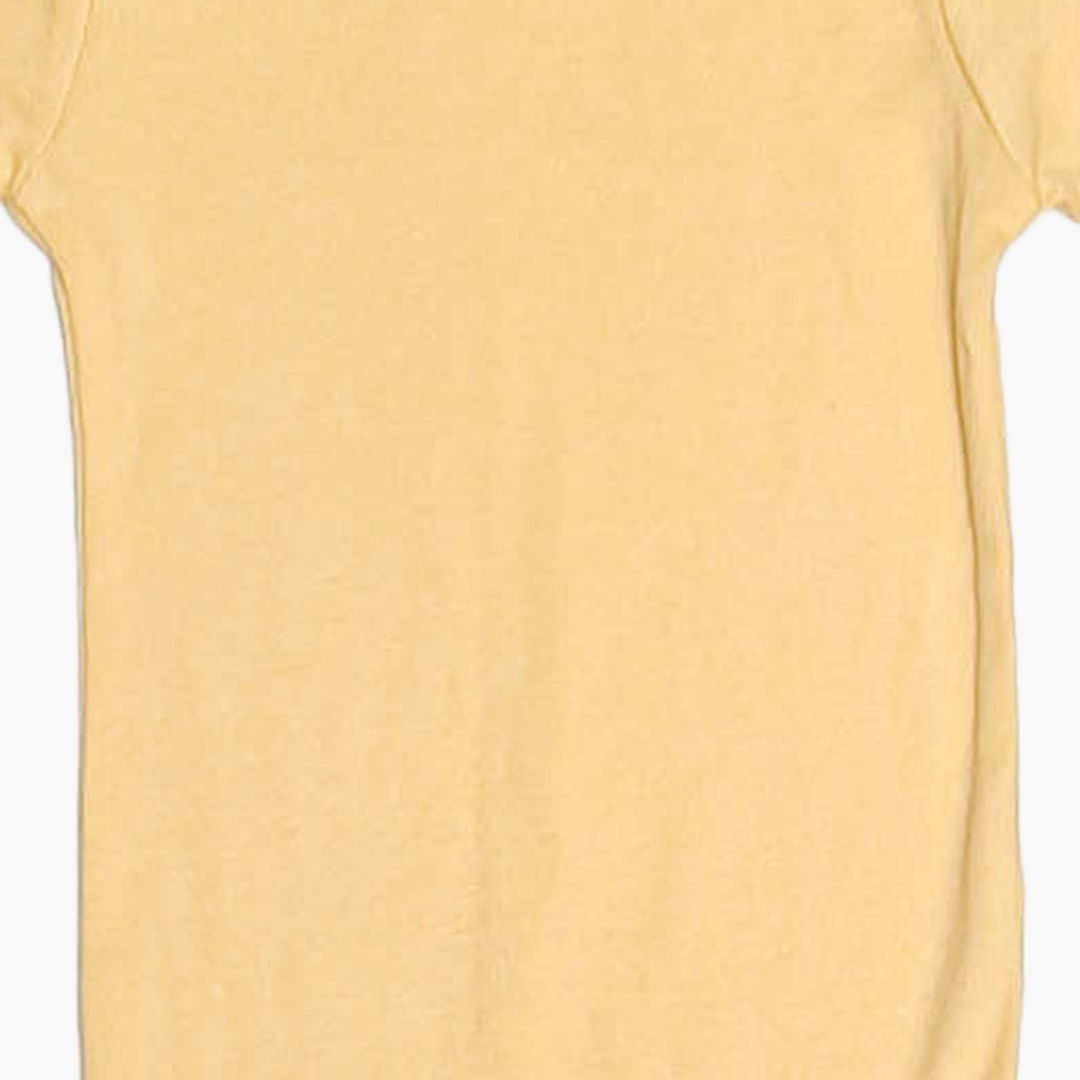 YELLOW PLAIN FULLSLEEVE ONESIE