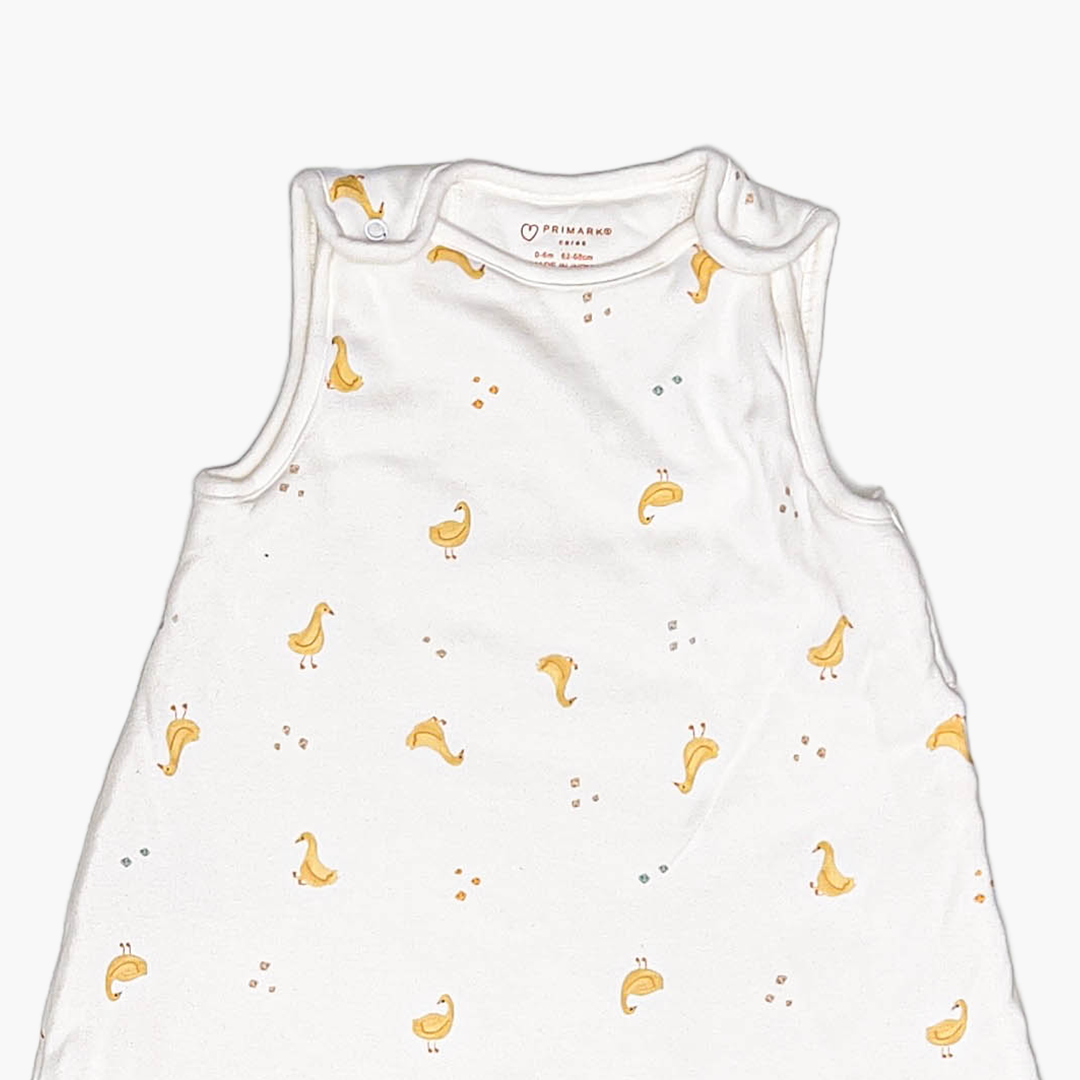WHITE DUCK PRINTED SLEEPING BAG