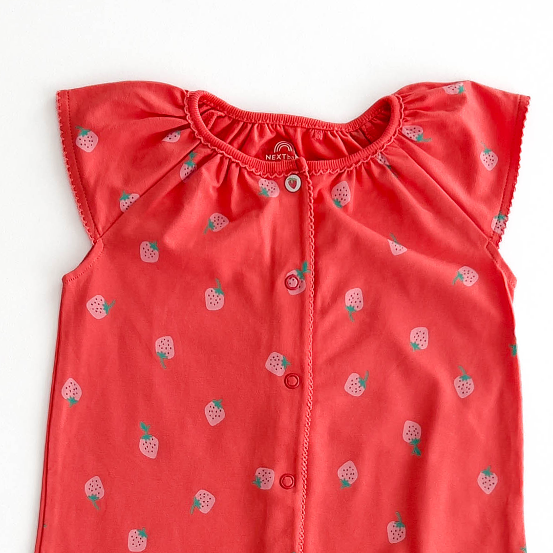 STRAWBERRY PRINTED JUMPSUIT