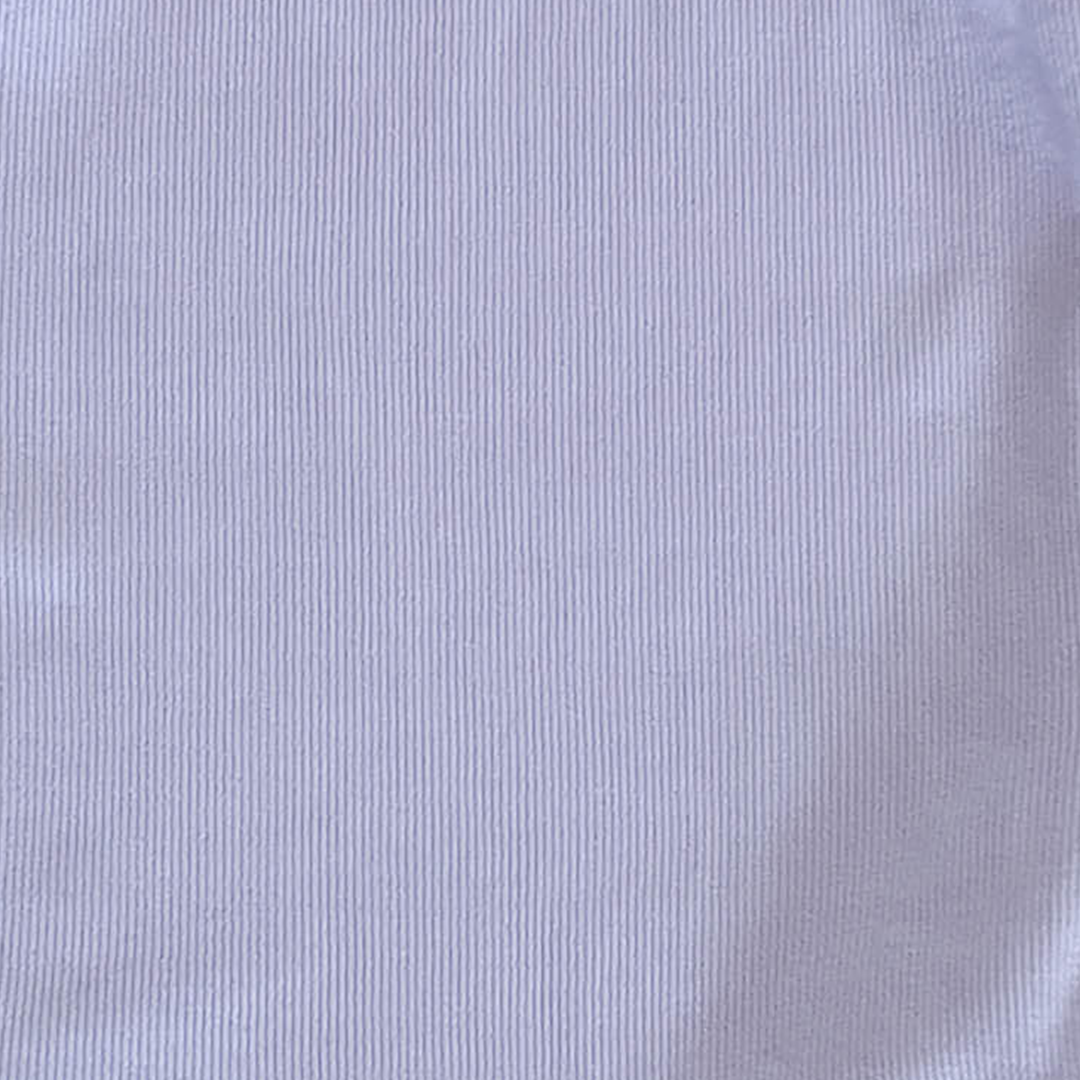 LIGHT LAVENDER RIBBED ONESIE