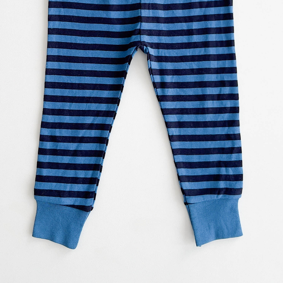 BLUE BLACK STRIPED PANT